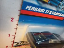 Ferrari Testarossa Collector #834 Blue Hangtag