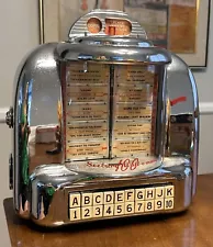 50's Seeburg Wall-O-Matic 100 Music Jukebox Changer Coin Operated Original