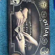 Hasbro Ouija Board Exclusive Edition Real Wood Planchette Special Graphics