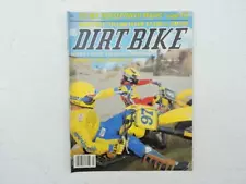 July 1983 Dirt Bike Magazine Husqvarna 430WR Yamaha IT250 YZ490 Suzuki L14198