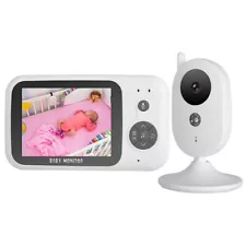 Wireless 3.2 in LCD Baby Video Monitor 2 Way Audio Night Vision