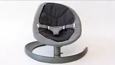 Nuna Leaf Curv Baby Rocker Chair Gray/Black