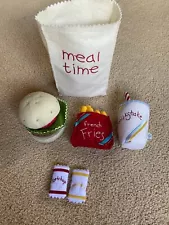 Gently Used Pottery Barn Kids Burger Fries Drink Take Out Play Set Kitchen