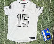 NIKE Oakland Raiders Michael Crabtree NFL Color Rush football Jersey L