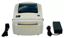 Zebra LP2844-Z Direct Thermal Barcode Printer Cutter USB Serial Parallel