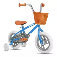 12 Inch Kids Bike with Training Wheels for Ages 2-4 Years Old Boys Kids BMX B...