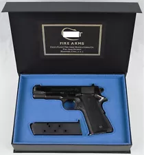 PISTOL GUN PRESENTATION CUSTOM DISPLAY CASE for COLT COMBAT COMMANDER .38 Super