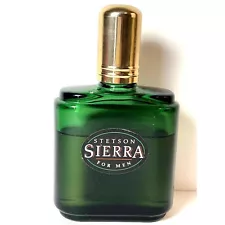 Vintage Stetson SIERRA for Men Cologne Splash by Coty 70% Full 3.5oz READ