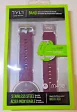 7YL7 built to TYLT Silicone Band Replacement for Moto 360 - Purple NEW!