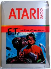 ATARI - E T The Extra-Terrestrial 2600 Video Game System 1982 Complete SEALED