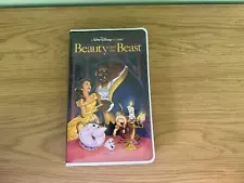 Disney Store - Beauty and the Beast - VHS Style Notebook