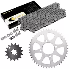 Drive Chain & Sprocket Kit for Kawasaki KZ440 Ltd 440 1980-1985 (For: Kawasaki)