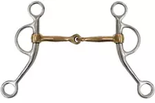 Showman Stainless Steel Tom Thumb Bit w/ 7.25" Cheeks