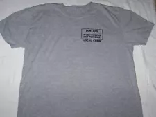 BON JOVI LOCAL CREW THIS HOUSE IS NOT FOR SALE T-SHIRT GRAY--LARGE?