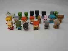 Minecraft Mini Figures Large Lot Mattel Mojang