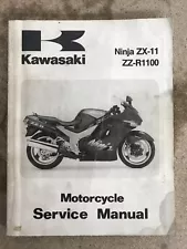 1993-1995 Kawasaki Ninja ZX-11 ZZ-R1100 Owners Service Manual 99924-1159-03