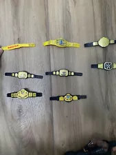 WWE Elite Title Belts For Action Figure Mattel Lot Of 8