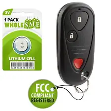 Replacement For 2001 2002 2003 2004 2005 2006 Acura MDX Car Key Fob Remote (For: 2004 Acura MDX)