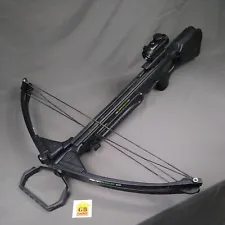 BARNETT WILDCAT C5 COMPOUND CROSSBOW 150lb BLACK Red and Green Dot Scope
