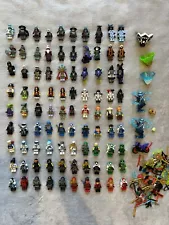 Huge Lego Ninjago Minifigures Lot Of 92 Some Rare