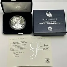 2021 proof silver eagle for sale