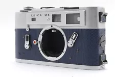 [NEAR MINT] Leica M5 Blue Silver Rangefinder 35mm Film Camera From JAPAN #1273