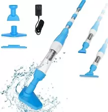 YSMJ 3 in 1 Cordless Rechargeable Pool Vacuum, Handheld Cleaner for Pool Hot Tub