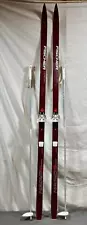 Fischer Country Crown 200cm Waxless Cross Country Skis 3-Pin Bindings LEKI Poles