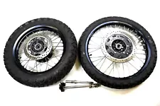 2022 Kawasaki KLR650 Factory Wheels Rims with Rotors and Hubs OEM