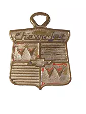 Vintage Chevy Key Chain Key Ring Accessory Crest/Badge Bowtie GM Vette BelAir