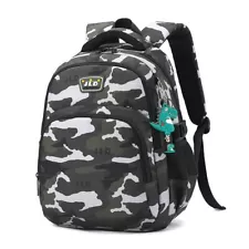 Camo Kids Backpacks for Boys Water-resistant Camouflage Preschool Kindergarte...