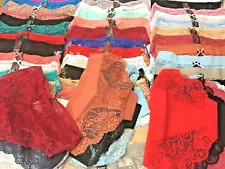 Lace Bikini Cheeky Lowrise Hi-Cut Women's Panties Undies 6-48 PACK WHOLESALE LOT