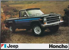 Jeep Pick-Up 1979-80 UK Market Single Sheet Sales Brochure J10 J25 J20 J46