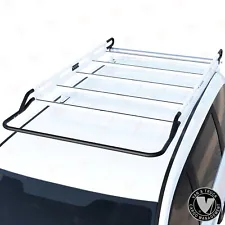 Universal Premium Heavy-Duty Aluminum White Ladder Rack for Minivan from Vantech