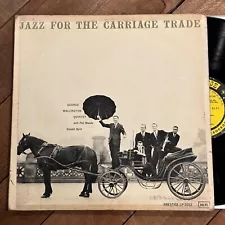 George Wallington Jazz For The Carriage Trade 1st DG W50 Prestige Lp Donald Byrd