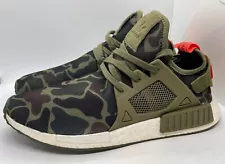 Adidas 2016 NMD_XR1 "Olive Duck Camo" Men’s Size 13 Shoes BA7232 Sneakers