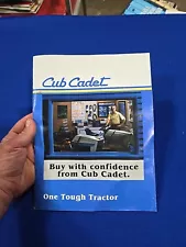 Uncommon 1980s Cub Cadet Point Of Sales Parts Brochure Booklet