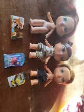 Lot 3 Bratz Babyz Dolls Boy 2004 MGA