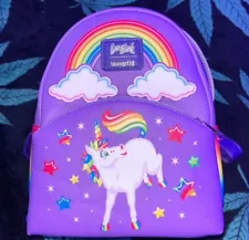 Loungefly Lisa Frank Rainbow Unicorn Mini Backpack