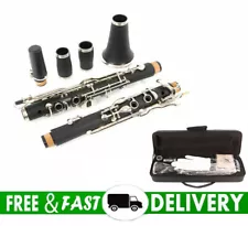 Clarinet Ebonite Wood Nickel Plated Keys Advance G key Clarinet With Case Parts