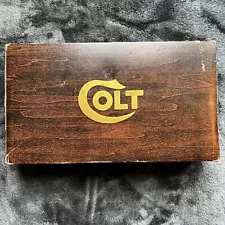 Vintage 70s Original Colt Series ‘70 Government Model Mark IV Box With Papers