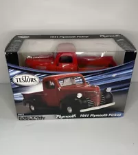 TESTORS Silver Series 1941 Plymouth Pickup Truck Metal Model Kit #640018