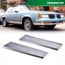 Front Lower Fender Molding Trim Chrome Fit For 1981-1988 Cutlass Supreme Pair