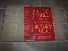 1952 Ford F-1 F-2 F-3 F-4 F-5 F-6 F-7 C B Pickup Truck Parts Catalog Manual Set