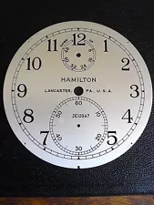 "Original" Model # 21. Hamilton Marine Chronometer Dial... No. 2E12067... L@@K