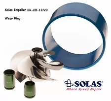 Solas Sea Doo 4-Tec Impeller SR-CD-12/20 & Wear Ring GTX 185 SC 03-06