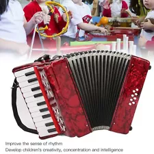 Accordion 22 Keys Piano Accordion 8 Bass Playing Musical Instrument for Beginner