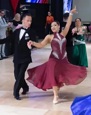 smooth standard ballroom competition dress