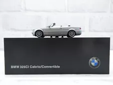 1:43 BMW 325Ci cabriolet convertible silver Diecast Model Car