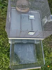 Cage With A Drawer Under It Really Nice For Small Rat Are Guinea Pig